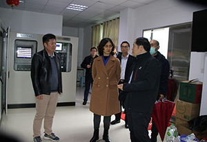 市領(lǐng)導(dǎo)吳曉暉、閆景軍到威華集團調(diào)研